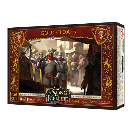 Portada de Gold Cloaks - Canción de Hielo y Fuego El Juego de Miniaturas