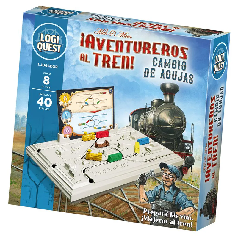 Portada de Logiquest ¡aventureros al Tren!