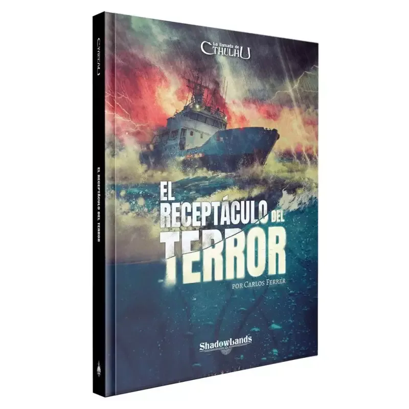 Portada de La llamada de Cthulhu: El receptáculo del terror