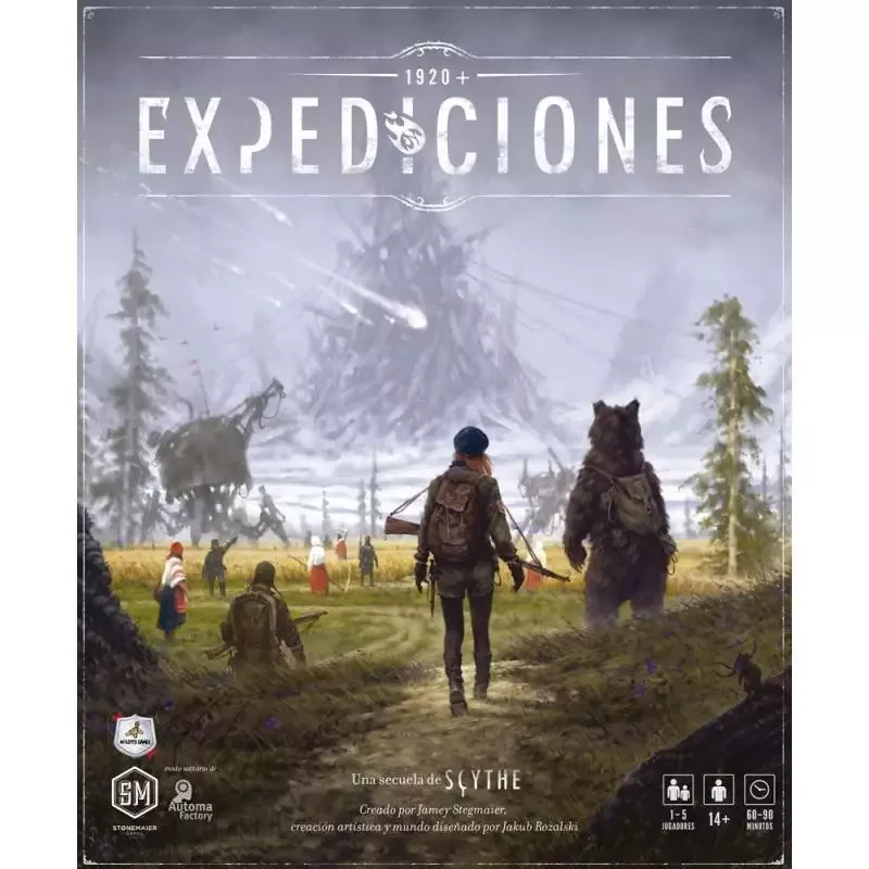 Portada de Expediciones: Una secuela de Scythe