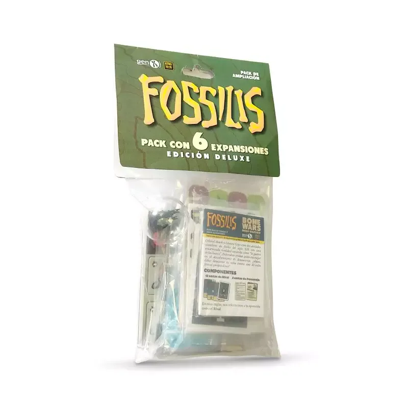Portada de Fossilis Pack con 6 Expansiones (edición Deluxe)