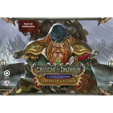 Portada de La Ruina de Luccanor - Crónicas de Drunagor