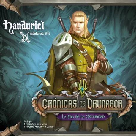 Portada de Handuriel - Crónicas de Drunagor