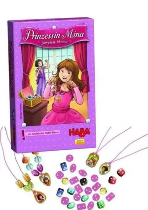 Portada de Princesa Mina: Juego de Memoria de Joyas