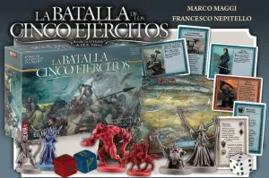 Portada de La Batalla de los Cinco Ejercitos