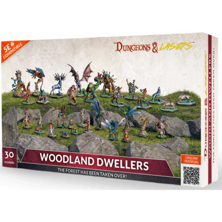 Portada de Woodland Dwellers - Dungeons & Lasers