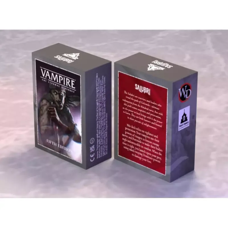 Portada de Vampire: T.E.S. Quinta Edición Salubri