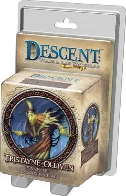 Portada de Descent Segunda Ed.: Lugarteniente Tristayne Olliven