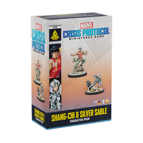 Portada de Shang-Chi & Silver Sable - Marvel Crisis Protocol
