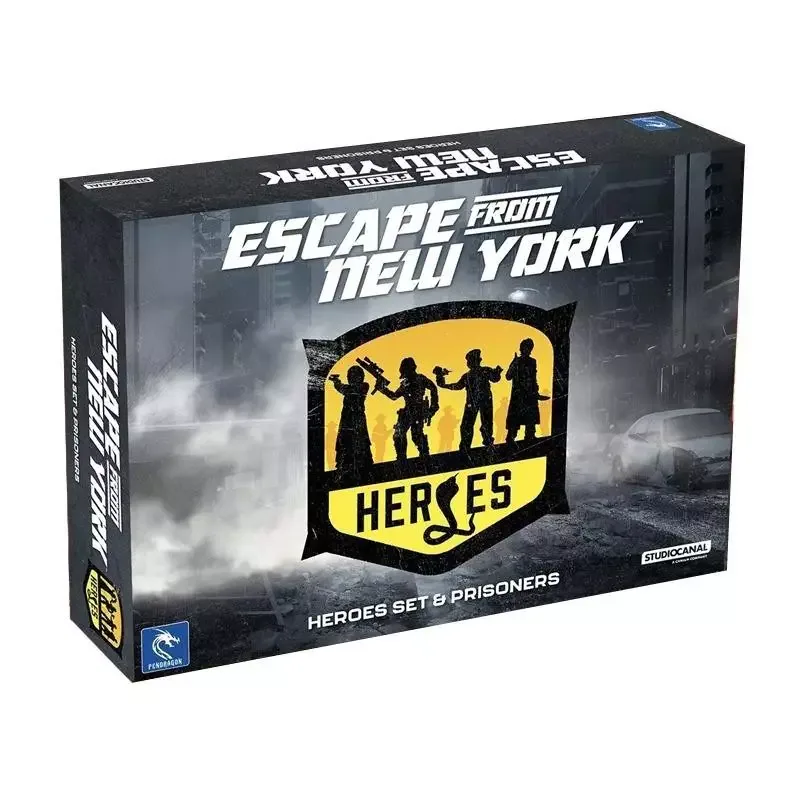 Portada de Escape from New York: Expansión Héroes y Prisioneros