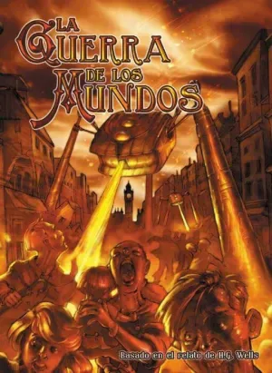 Portada de La Guerra de los Mundos - Juego Tablero