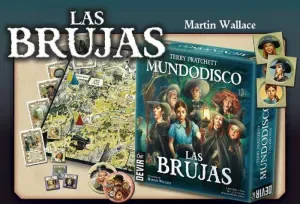 Portada de Mundodisco. las Brujas