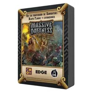 Portada de Zombicide Black Plague Massice Darkness Crossover