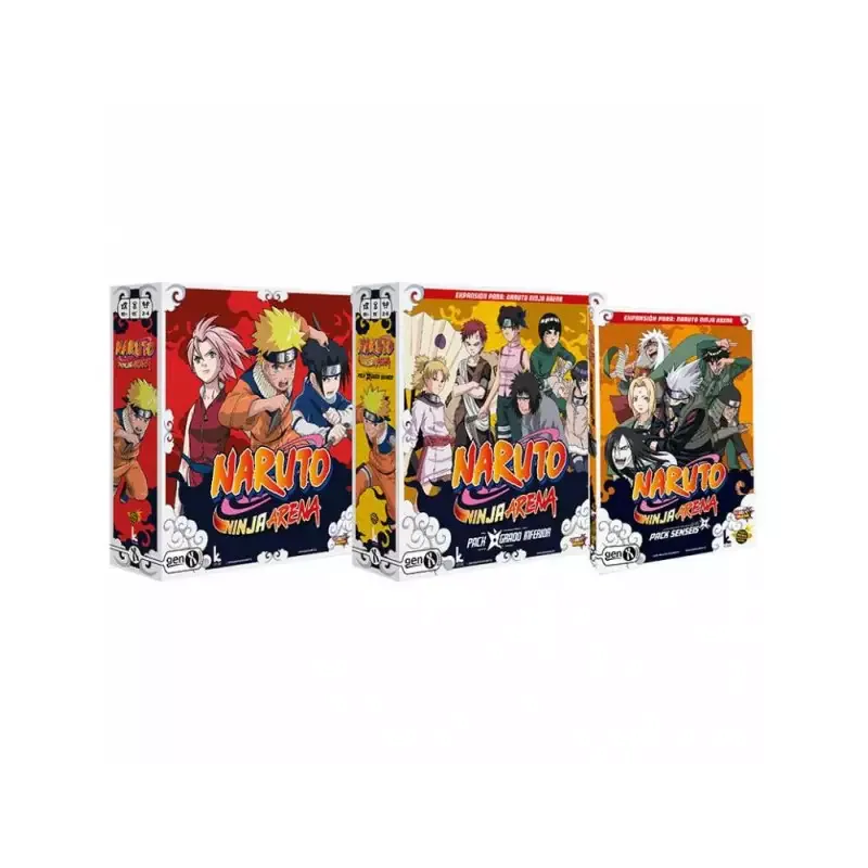 Portada de Pack Naruto Ninja Arena: Juego + 2 expansiones