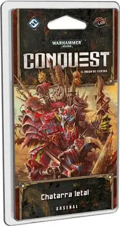 Portada de Warhammer 40000 Conquest Lcg: Chatarra Letal - Asalto Planetario