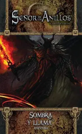 Portada de El Señor de los Anillos Lcg Serie 2 Aventura 6 Sombra y Llama