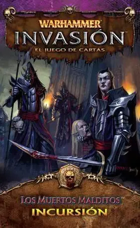 Portada de Warhammer Invasion Serie 5 Incursion 3 los Muertos Malditos