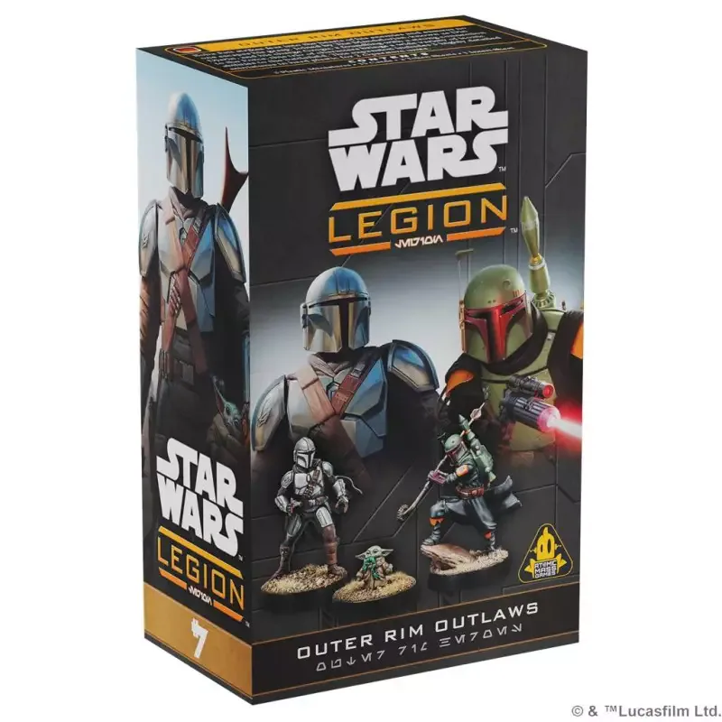 Portada de Star Wars Legión: Outer Rim Outlaws
