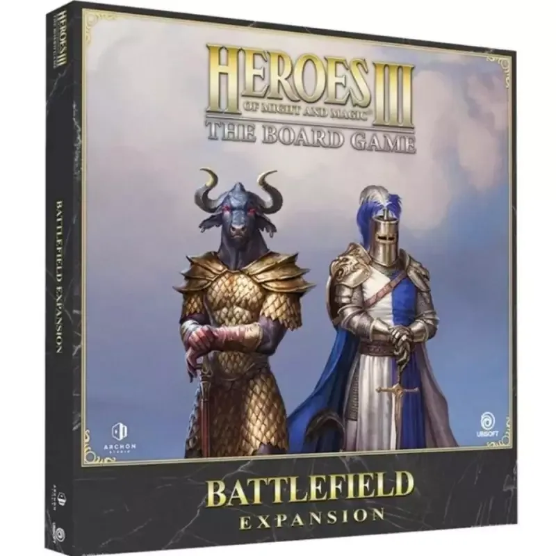 Portada de Heroes of Might & Magic III: The Board Game - Expansión Campo de batalla