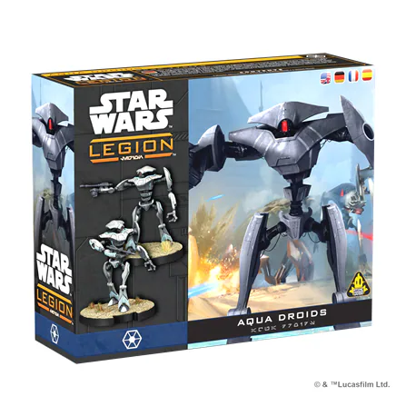 Portada de Aqua Droids - Star Wars Legión