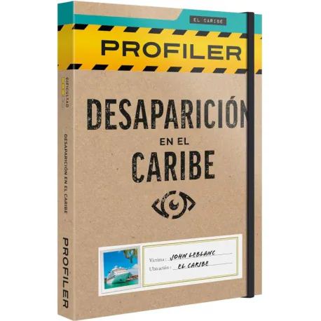 Portada de Desaparicion en el Caribe - Profiler