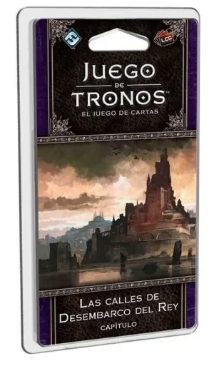 Portada de Juego de Tronos Lcg - las Calles de Desembarco del Rey