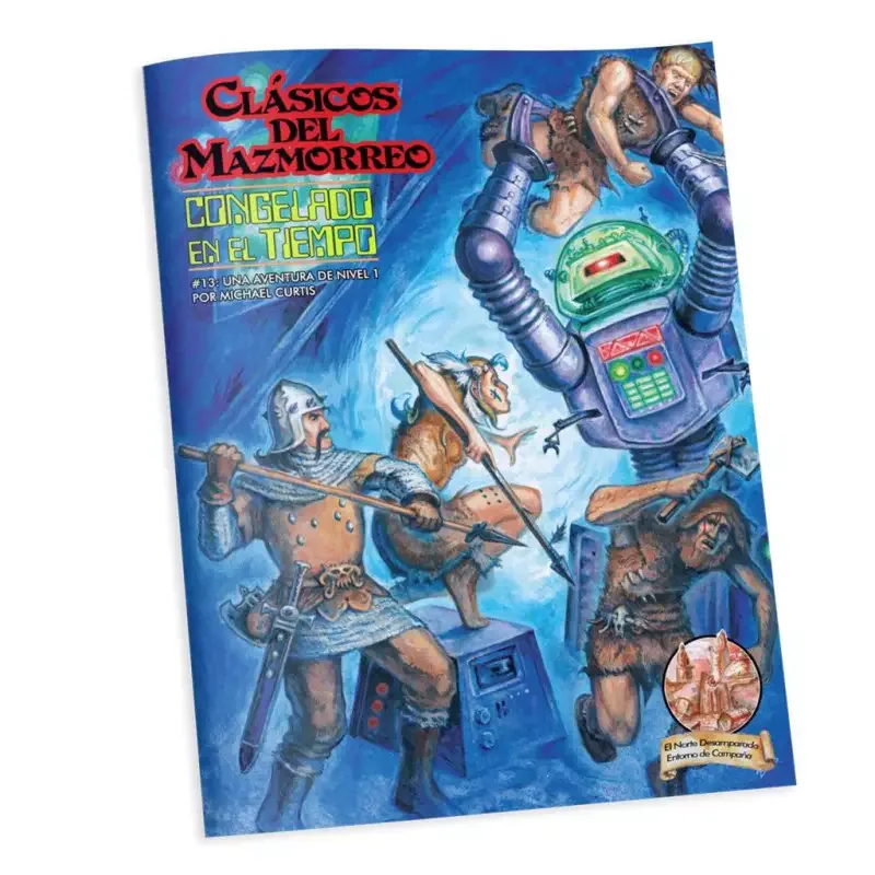 Portada de Clásicos del Mazmorreo. Congelado en el tiempo