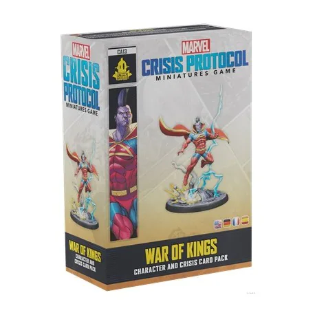Portada de War of Kings Character and Card Pack - Marvel Crisis Protocol