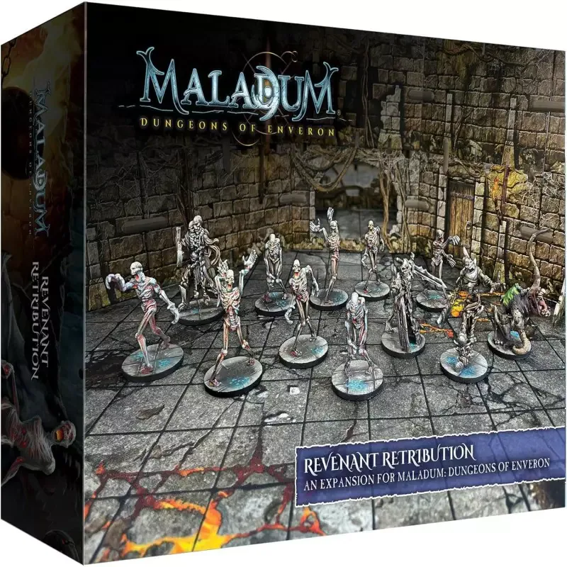 Portada de Maladum: Dungeons of Enveron - Revenant Retribution