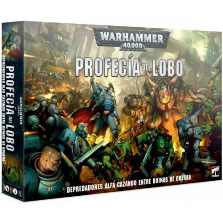 Portada de Profecía del Lobo - WARHAMMER 40,0000
