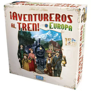 Portada de ¡Aventureros al Tren! Europa 15 Aniversario