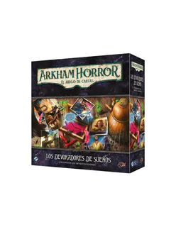Portada de Arkham Horror: El Juego de Cartas - Los Devoradores de Sueños