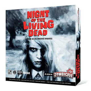 Portada de Zombicide: Night of the Living Dead (La Noche de los Muertos Vivientes)