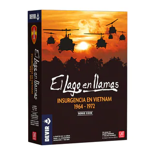 Portada de El Lago en Llamas