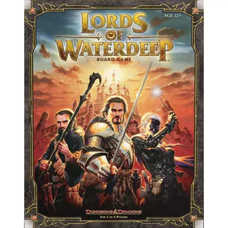 Portada de Dungeons & Dragons: Lords of Waterdeep