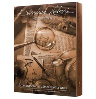 Portada de Sherlock Holmes: Los crímenes del Támesis