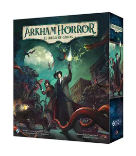 Portada de Arkham Horror: el juego de cartas Ed. Revisada