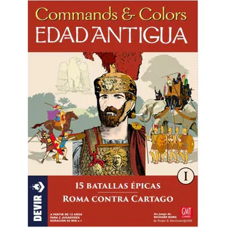 Portada de Commands and Colors: Edad Antigua