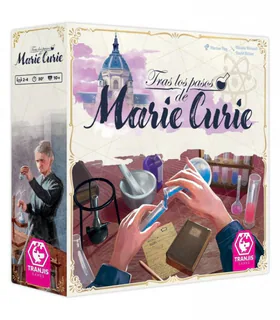 Portada de Tras los pasos de Marie Curie