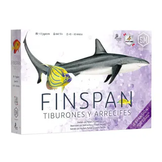 Portada de Finspan: Tiburones y Arrecifes