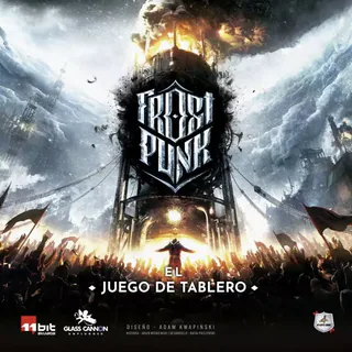Portada de Frostpunk. El juego de tablero