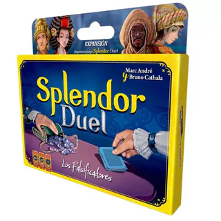 Portada de Splendor Duel: Los Falsificadores