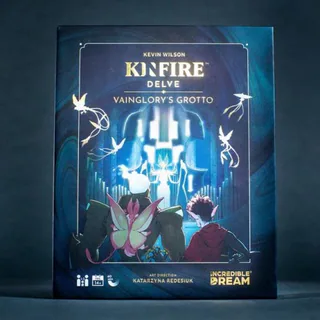 Portada de Vainglory’s Grotto - Delve - Kinfire